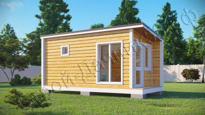 Мобильная баня Скандинавия–1